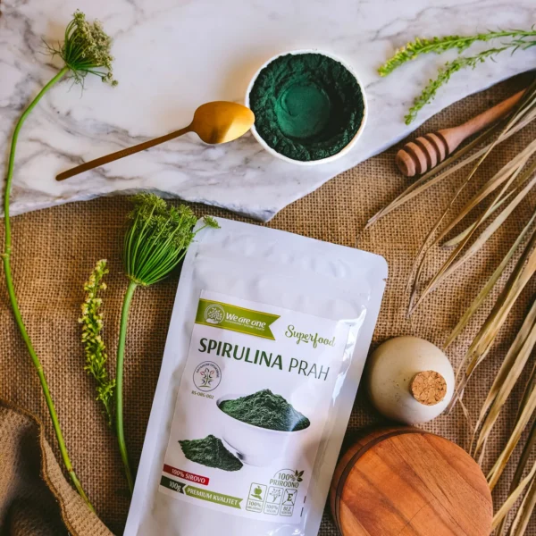 spirulina prah wao