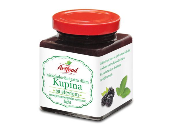 artfood-niskokaloricni-extra-dzem-sa-stevio-kupina